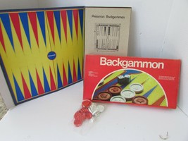 VTG PRESSMAN GAME #2014 BACKGAMMON COMPLETE 1979 - £6.23 GBP
