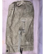 Vintage Korean War US Military Army Air Force Duffle Deployment Sea Bag ... - $111.78