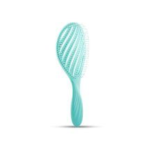 hollow out hair brush scalp massage comb pink - $37.72