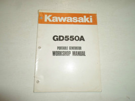 1980s 90s Kawasaki GD550A Portable Generator Workshop Service Manual FAC... - $45.05