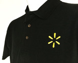 WALMART Spark Associate Employee Uniform Polo Shirt Black Size L Large NEW - $25.49