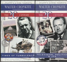 Walter Cronkite Remembers The 20th Century Times of Turbulence/TV, POLIT... - $11.88