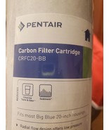 Pentair CRFC20-BB Carbon Filter Cartridge 25 Micron Chloramine Chlorine ... - €152,97 EUR