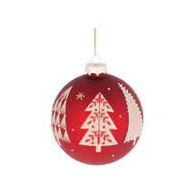 Beaded Pine Tree Ball Ornament (Set of 6) - $56.56