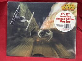 2006 Star Wars Tie Fighter 8X10 3D Poster Lucasfilm Rare LE 1000 W/ COA JD - $9.89