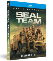 SEAL TEAM the Complete Series BLU-RAY Seasons 1-6 - Season 1 2 3 4 5 6 - NEW!! - £37.22 GBP