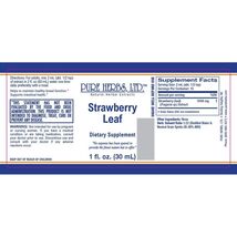 Pure Herbs: Strawberry Leaf - 1 oz. (Natural Herbal Extracts) image 2