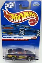 Hot Wheels 1999 First Editions 1:64 Scale Purple Porsche 911 GT3 Cup 10/26 Die C - $17.24