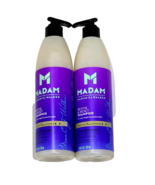 2 Pack Madam Revive &amp; Resist Shampoo 12oz. Scalp To Strand System Curly ... - $492.62 MXN