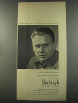 1956 Bachrach Photography Ad - Mr. Sloan Wilson, Man in the Grey Flannel Suit - $18.49