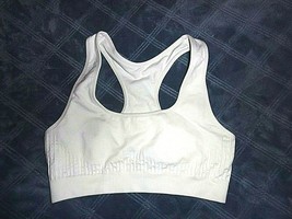 Size S/M Leading Lady Unlined Pull On Style Wire Free Racerback Sports Bra - £11.69 GBP