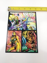 Plasm Promo Card Ad Sheet 1993 The River Group Defiant Comic Book - £7.86 GBP