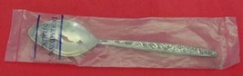 Valencia by International Sterling Silver Serving Spoon Pierced 8 3/4&quot; New - £98.62 GBP