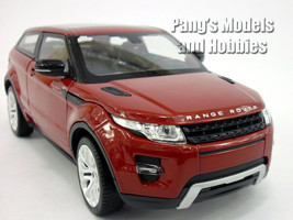 Land Rover Evoque 1/24 Scale Diecast Metal Car Model - Burgundy/Red - £23.26 GBP