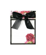 Anna Griffin Black Rose Notepad with Bow, Cute Writing Pad with 175 Line... - $363.45 MXN