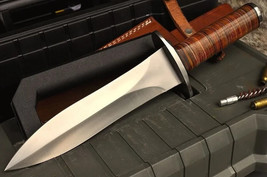Tactical Combat Battle Ready D2 Tool Steel Full Tang Fixed Blade Dagger Knife - £108.75 GBP