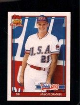 1991 Topps Traded #45 Jason Giambi Exmt (Rc) Usa - £2.68 GBP