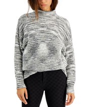 Sugar Moon Juniors Spacedye Waffle-Knit Sweater,Natural Combo Spacedye,Small - £27.37 GBP