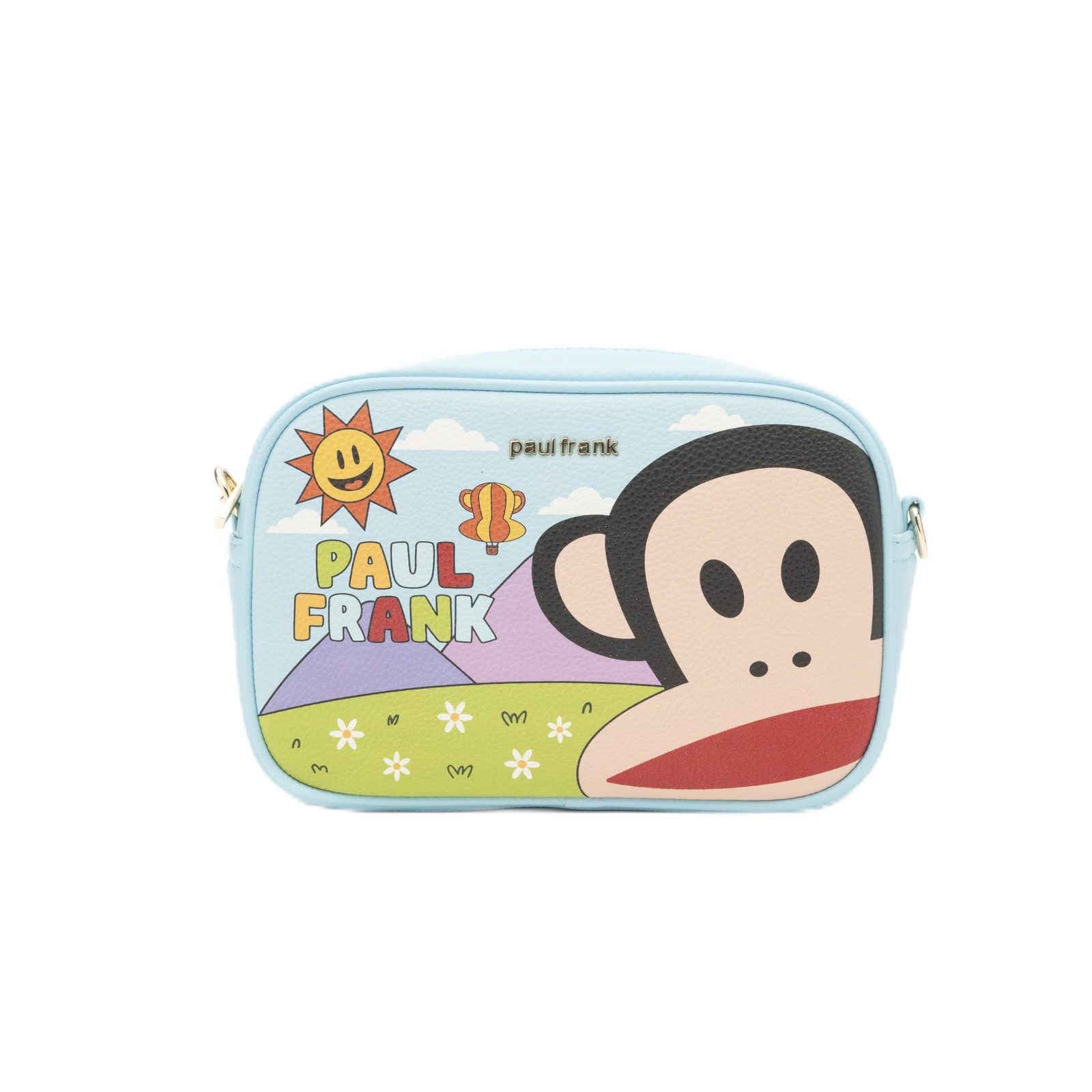 Wondapop Designer Series Paul Frank Crossbody/Shoulder Bag, Blue