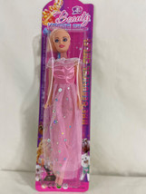 Barbie(R) LOOK-A-LIKE Doll:Beauty Vogue Girl Pink GOWN/WHT Top Free Ship Us!New - £7.84 GBP