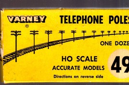 HO Trains - Varney Telephone Poles - $6.95