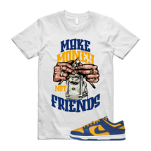 MM T Shirt for Dunk Low Blue Jay University Yellow Michigan 1 UCLA Gold - £23.46 GBP+