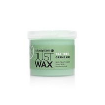 Salon System Just Wax Tea Tree Cream Wax with Natural Antiseptic Tea Tre... - £19.34 GBP