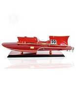 Old Modern Handicrafts Ferrari Hydroplane Wooden Model - Medium - Painte... - €515,98 EUR
