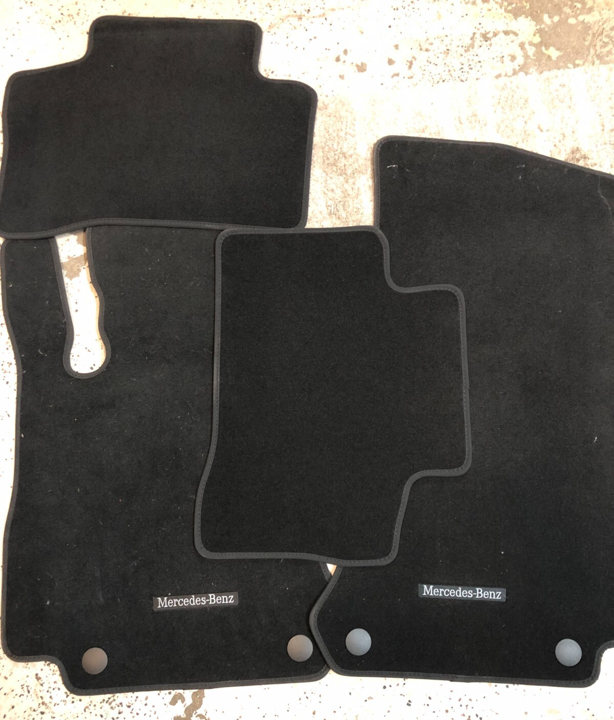 Mercedes Benz GLC Class 300 Velour Floor Mats Set OEM A2536802802 USED - $69.95
