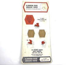 Vintage Aluminum Oxide Abrasive Coarse 80 Grit Sandpaper Pack Of 12 - £15.82 GBP