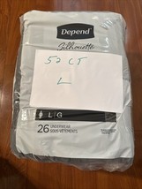Depend Silhouette Adult Incontinence &amp; Postpartum Bladder Leak  Open Bag... - $372.61 MXN