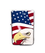 Ransoms Patriotic Eagle Design Refillable Soft Flame Oil Windproof Lighter - $9.89