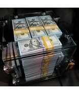 FULL PRINT Realistic Prop Money New Fake Dollar Bills REAL CASH Replica ... - $69.75