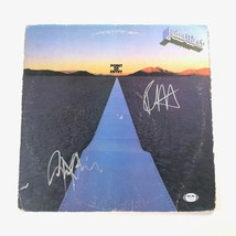 Rob Halford &amp; Glenn Tipton Signed Vinyl Cover PSA/DNA Autographed Point of Entry - £400.90 GBP