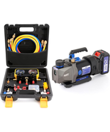Tech AC Manifold Gauge Set for R134A R12 R22 R502 Refrigerants &amp; AC Flus... - $416.25 CAD