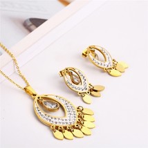 OUFEI Stainless Steel Fashion Jewelry Woman 2019 Set jewellery Accessories Gifts - $21.58