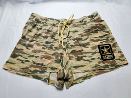 U.S. Army Women M Brown Camoflage Short Shorts  - £19.38 GBP