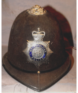 OBSOLETE Queen Elizabth II era METROPOLITAN POLICE HELMET, LARGE SIZE - €236,43 EUR