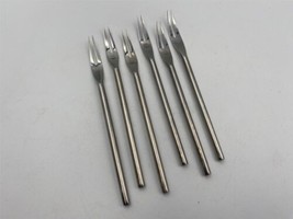 C Hugo Pott Germany Stainless Steel Cocktail/Seafood Horderves Forks Set... - £47.20 GBP