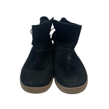 Koolaburra by UGG  Size 8 Boots Skyller Black Suede Tassel Ankle 1092579... - $28.02