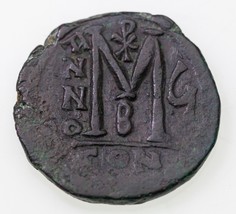 565-578 Byzantine Emp, Justin II & Sophia AE Follis, RY 6 - $1,251.91 MXN 565-578 Byzantine Emp, Justin II & Sophia AE Follis, RY 6 - $1,251.91 MXN