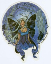 Meredith Dillman - Blue Diadem Fairy - Sticker/Decal - £7.08 GBP