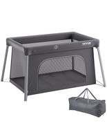 VEVOR Baby Travel Crib Play Yard Folding Baby Toddler Playpen with Zippe... - $2,338.90 MXN