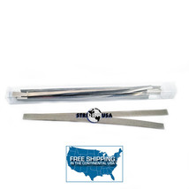 Dental Polishing Strips Stainless Steel 4 mm MEDIUM GRIT (2-sided)  12/BOX - $9.99