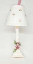Porcelain Victorian Lamp Ornament (A) - $17.50