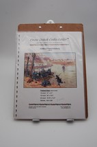 Cross Stitch Collectibles &quot;Battle of Fredericksburg&quot; Cross Stitch Pattern 2002 - £11.73 GBP