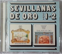 Sevillanas De Oro Vol. 1-2 (CD, 1988) Import Como Nuevo - £25.70 GBP