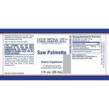 Pure Herbs: Saw Palmetto - 1 oz. (Natural Herbal Extracts) image 2
