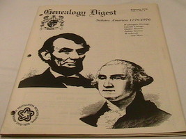 [P8] Two Issues Paperback GENEALOGY DIGEST Salutes America 1776-1976  Feb, June - £22.31 GBP