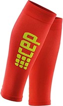 CEP Ultralight RUN+ Compression Sleeves for Men (Red/Green) Size III (3) - £25.35 GBP